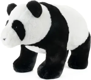 18" Plush Giant Panda Bear Stuffed Animal, Black and White
