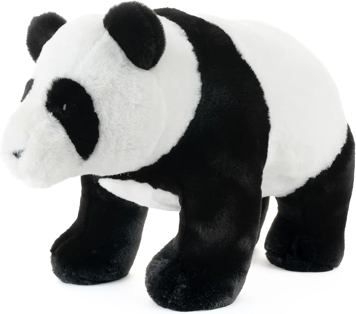 18" Plush Giant Panda Bear Stuffed Animal, Black and White