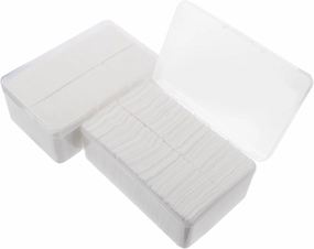 2000pcs Non Woven Fabric Cleaning Pads for Makeup Removal and Nail Polish Soft Gentle and Durable Facial Care Tool Skin Types