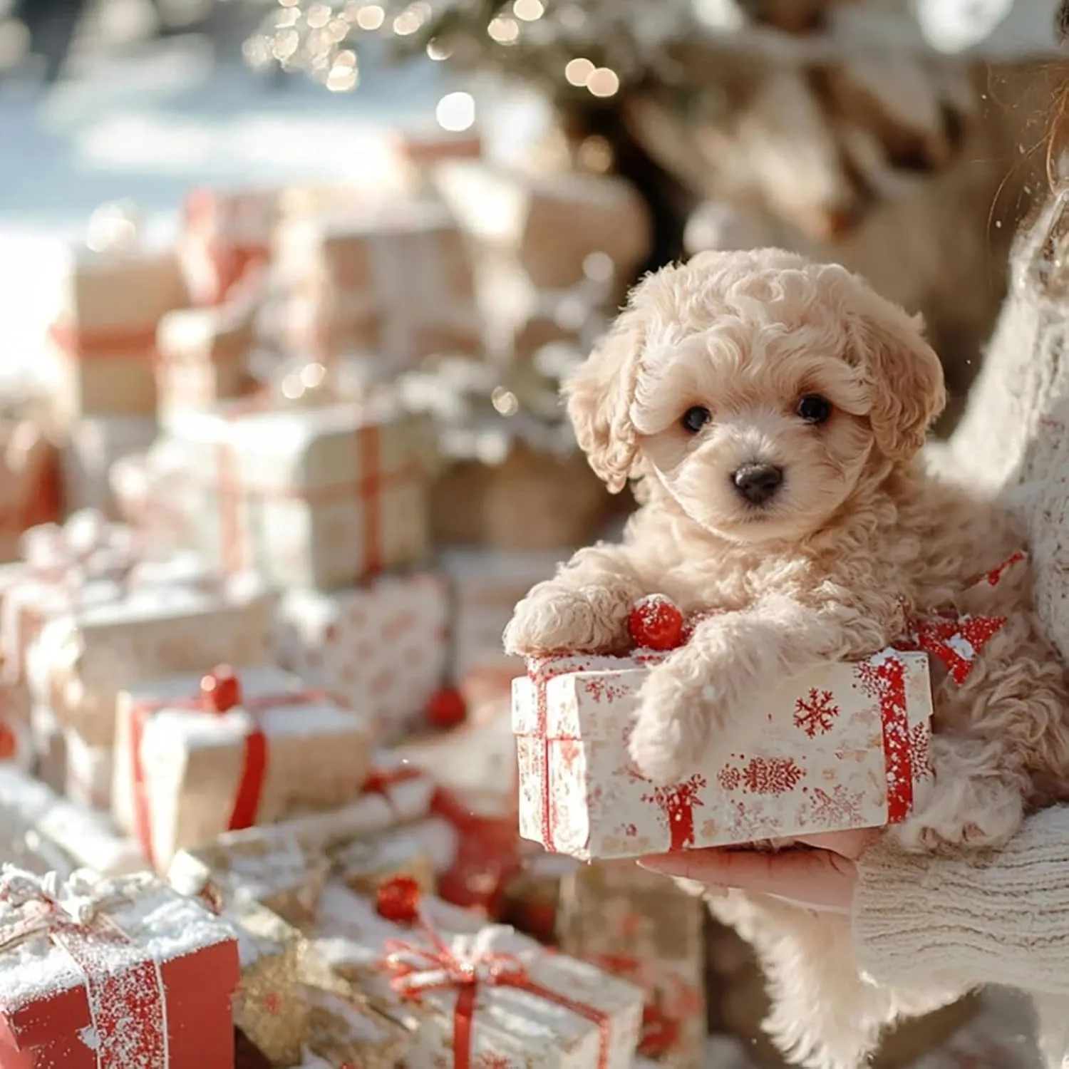 2025 New AI Robot Dog, Robot Puppy That Acts Like a Real Puppy, Ai Robotic Dog, Walking, Barking, Tail Wagging (Dog-D)