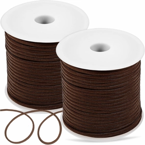 2 Rolls Heavy Duty Cords Survival Ropes for Hiking Camping Tent Cord Outdoor Rope Tightener