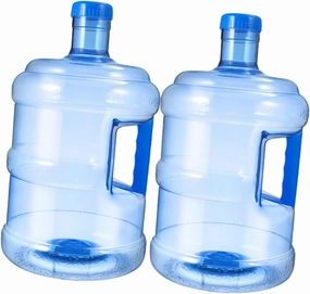 2pcs Rv Water Jug Large Capacity Pet Water Bottles Camping Storage Containers