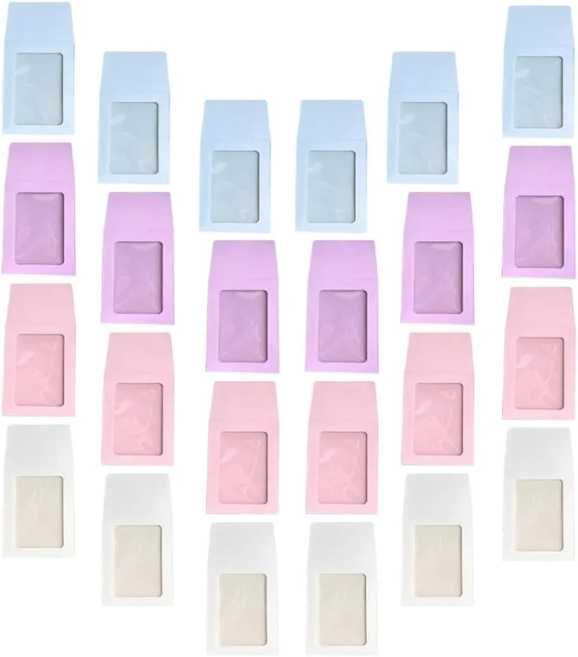 40pcs Macaron Style Card Sleeves Card Envelopes Simple Style Sleeves Covers