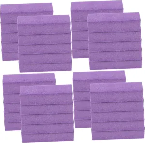 4sets Professional Nail Files Set Double-Sided Nail Mini Files for Gel Natural 10pcs*4