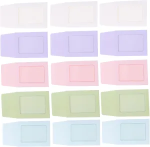50Pcs Transparent Card Sleeves Macaron Style Envelopes for Trading Cards Photos and Easy to Use for Storage and Display