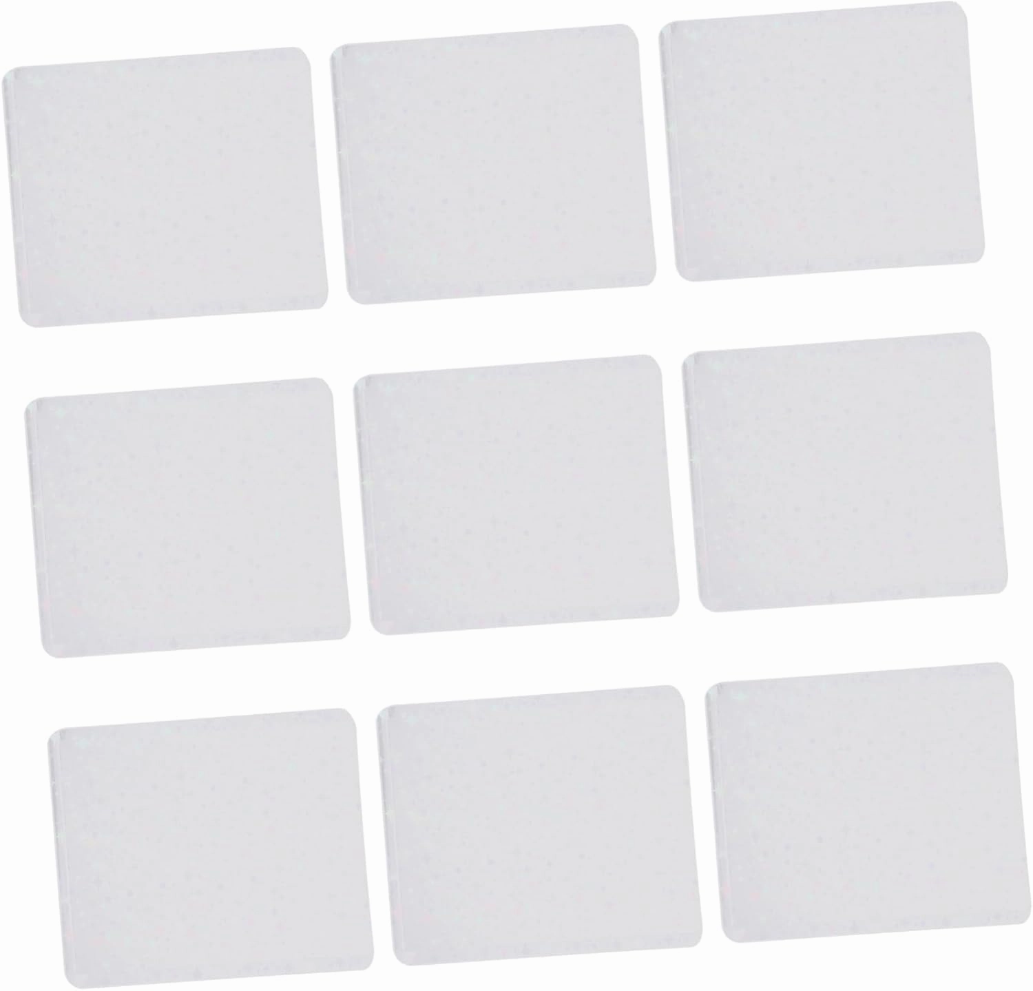 50pcs Portable Cards Sleeves Display Photo Card Sleeves Covering Album Card Protector Sleeves Name Adhesive Key Trading Cards for Cards Simple Style Cardholders Plastic