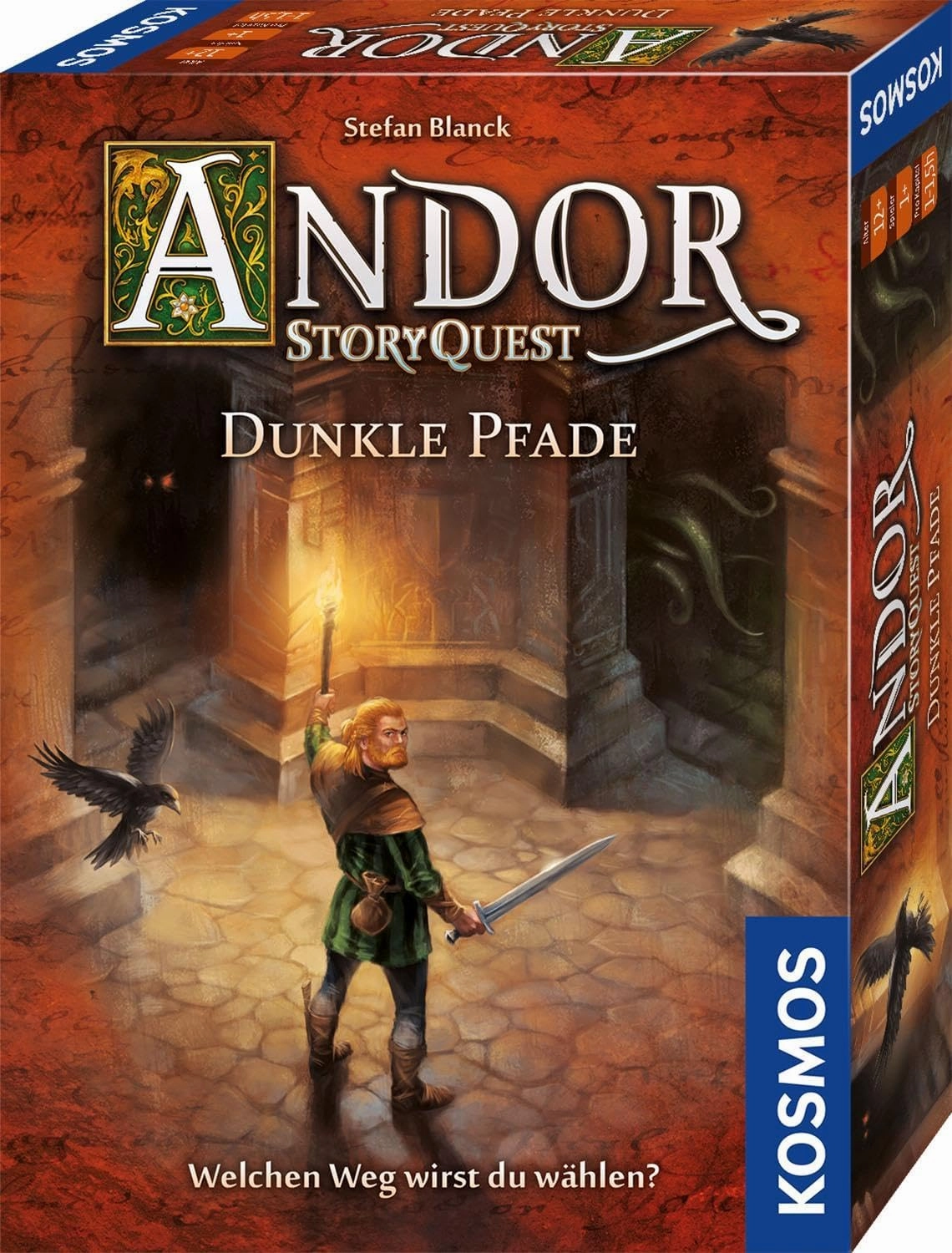 698973 The Legends of Andor - StoryQuest - Dark Paths, Story Game in The World of The Legends of Andor, Adventure Game, Fantasy Game, from 12 Years