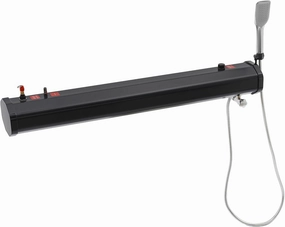 7.93Gal/30L Portable Pressurized Water Tank for Camping - Roof Rack Mount Road Shower System with Shower Head, Ideal for Outdoor Showers, Car Washing & Pet Cleaning