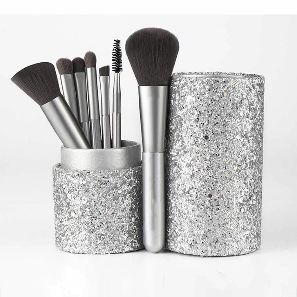 7PCs Makeup Brushes Set Women Beauty Cosmetic Tools Professional Blush Powder Foundation Eye Shadow Make-up Tools for Face New (05)