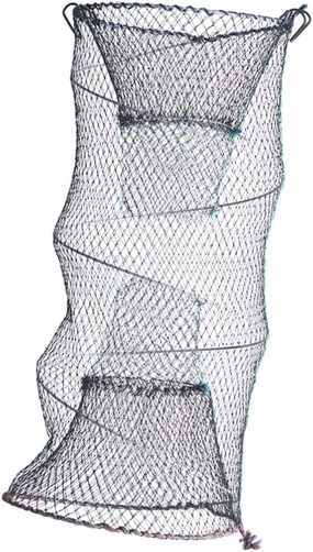 - Collapsible Shrimp Black Minnow Nets Prawn Cage Zinc Casting Plated Foldable Bait Floating for Mesh Crawdad Crab Circle Cast Shrimp- Fish Landing Portable