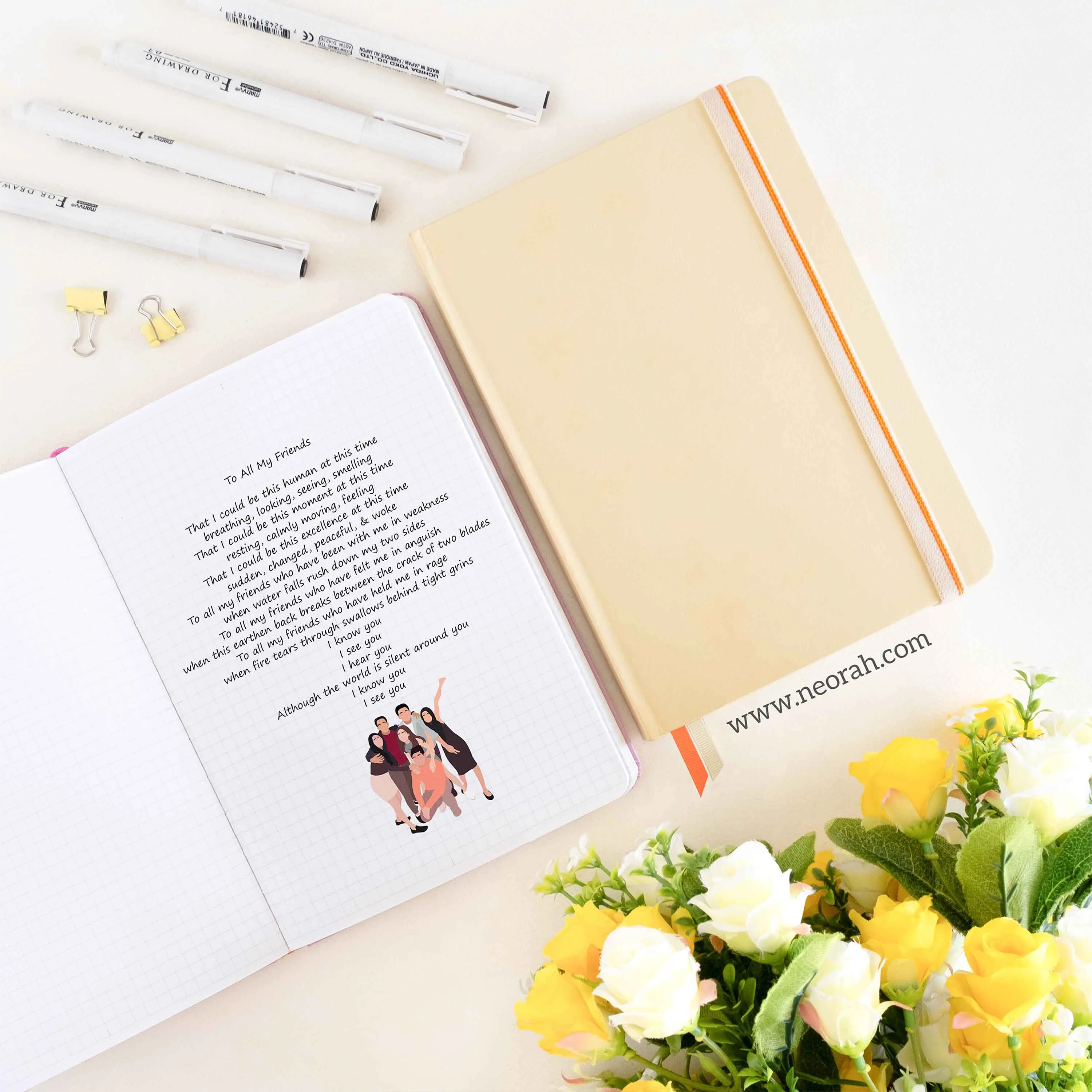 A5 - CLASSIC JOURNAL NOTEBOOK - HARDCOVER