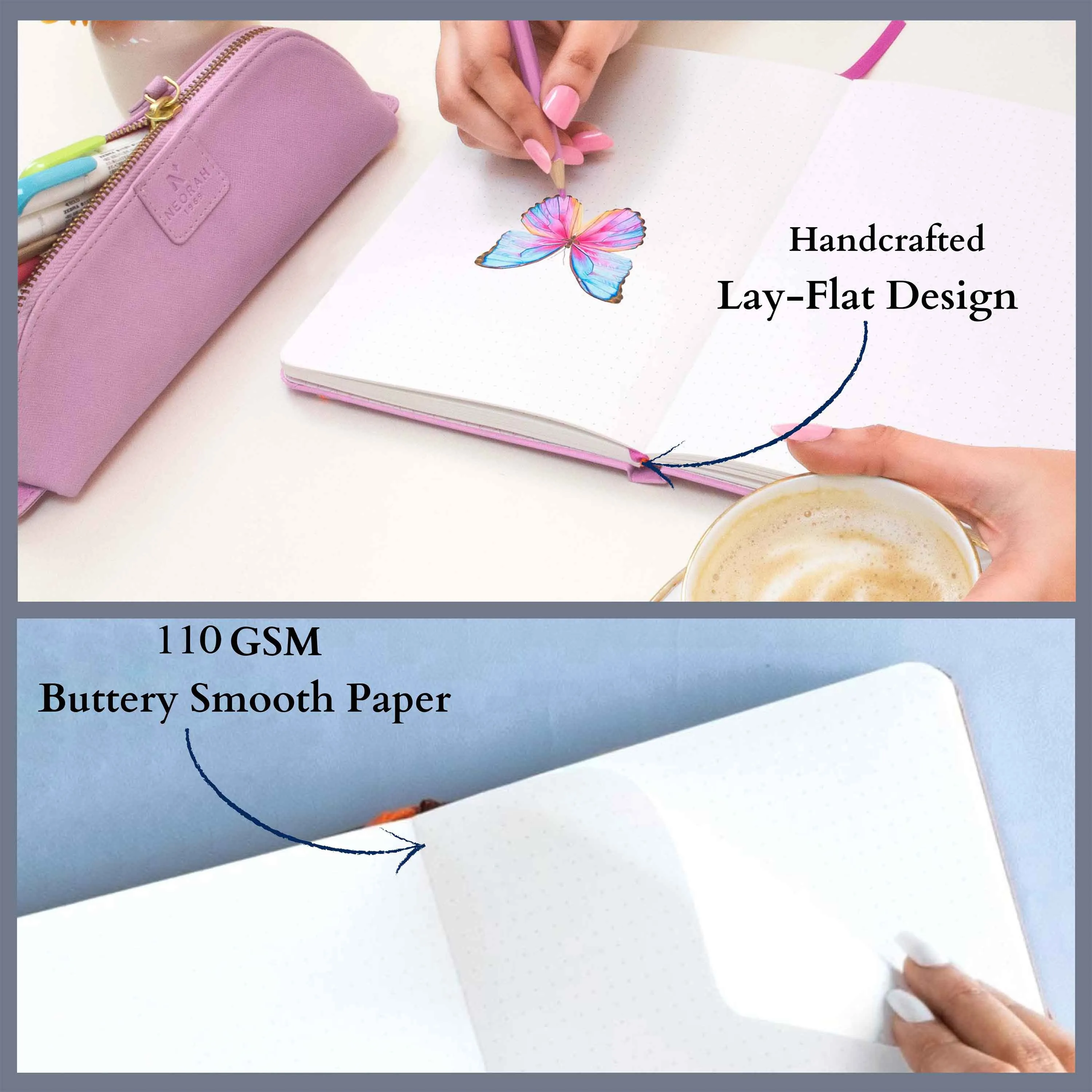 A5 - CLASSIC JOURNAL NOTEBOOK - HARDCOVER