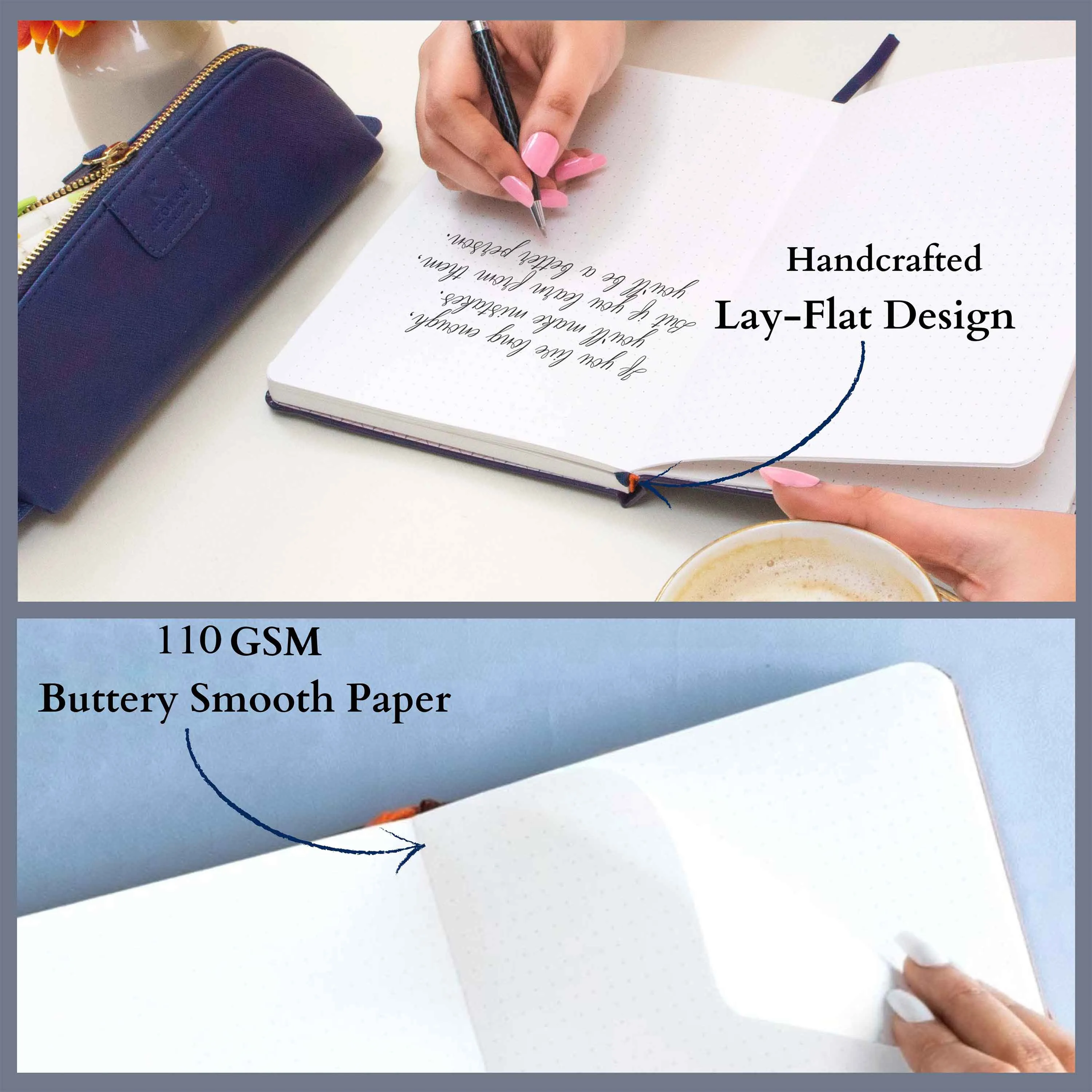 A5 - CLASSIC JOURNAL NOTEBOOK - HARDCOVER