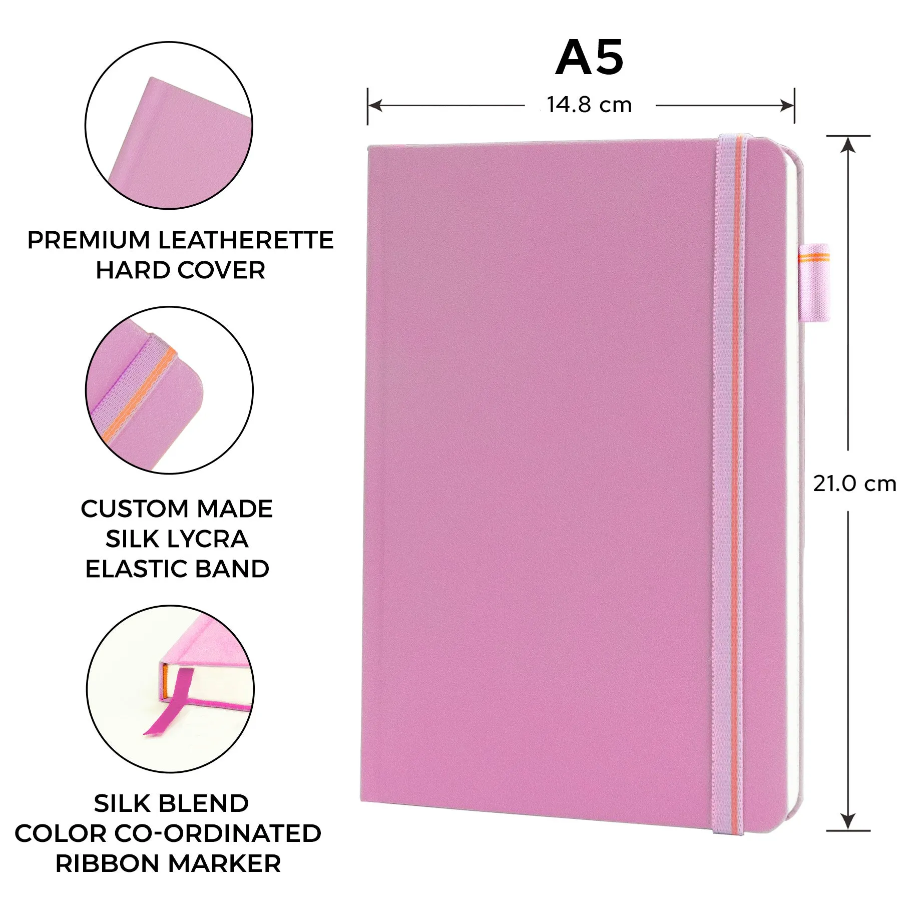 A5 - CLASSIC JOURNAL NOTEBOOK - HARDCOVER