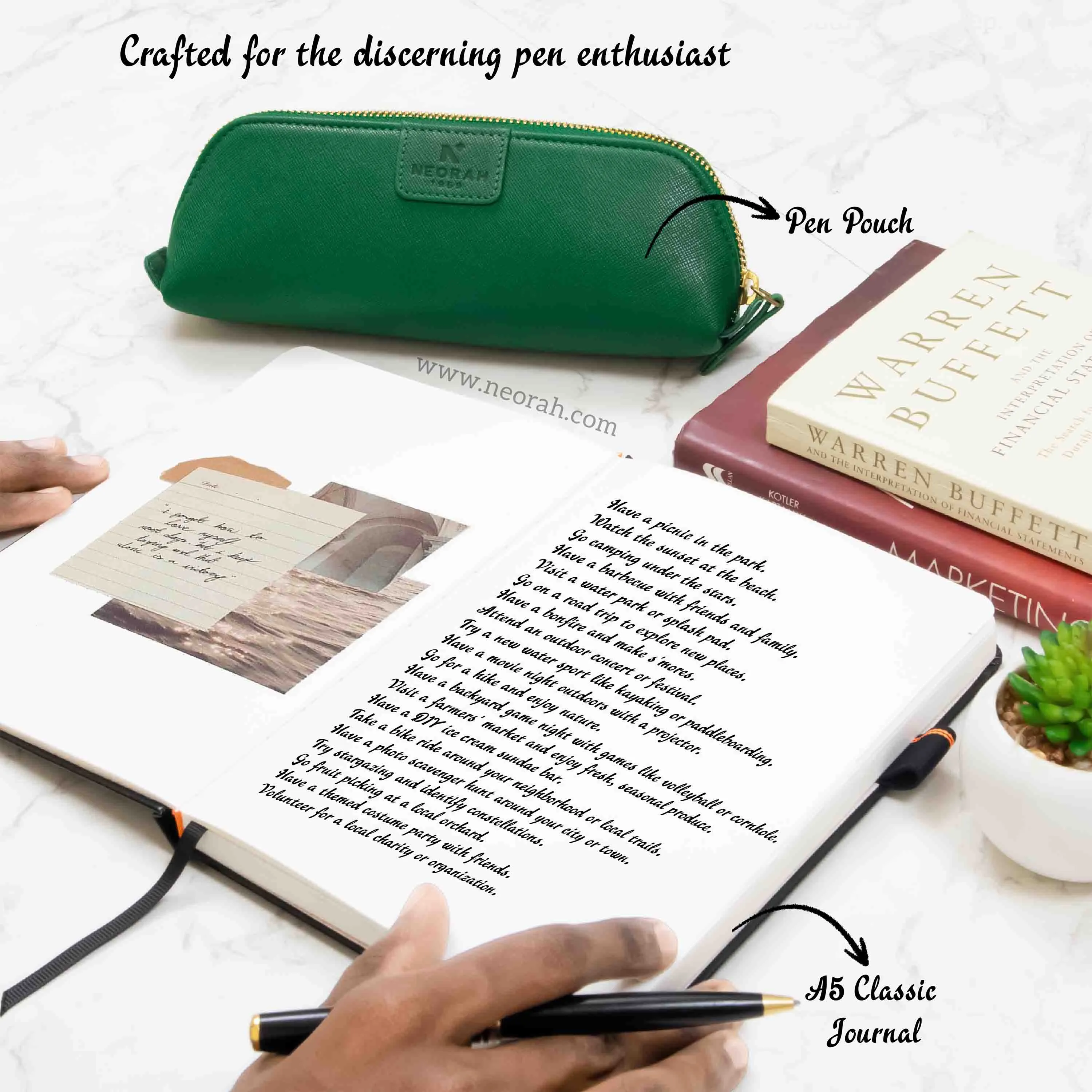 A5 - CLASSIC JOURNAL NOTEBOOK - HARDCOVER