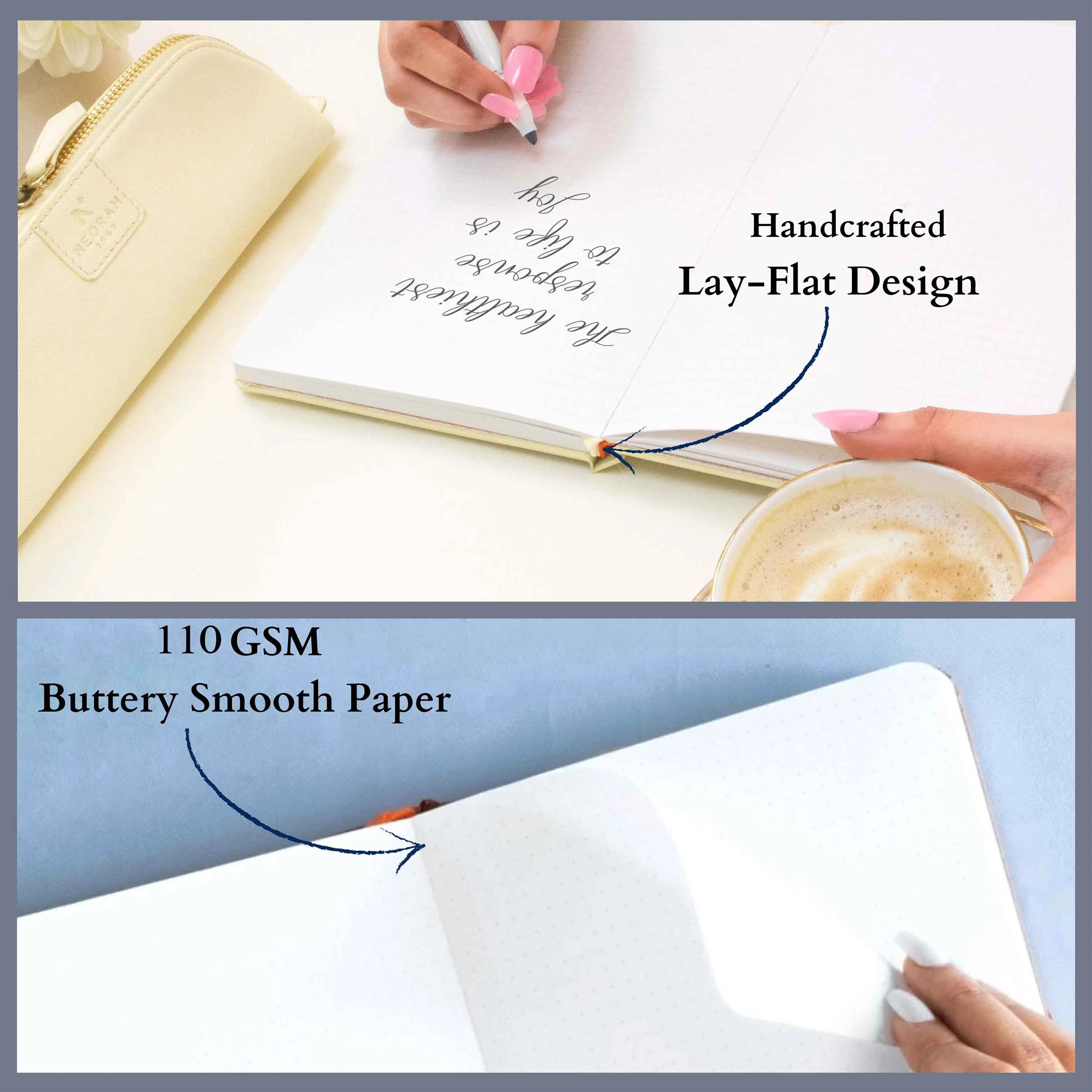 A5 - CLASSIC JOURNAL NOTEBOOK - HARDCOVER