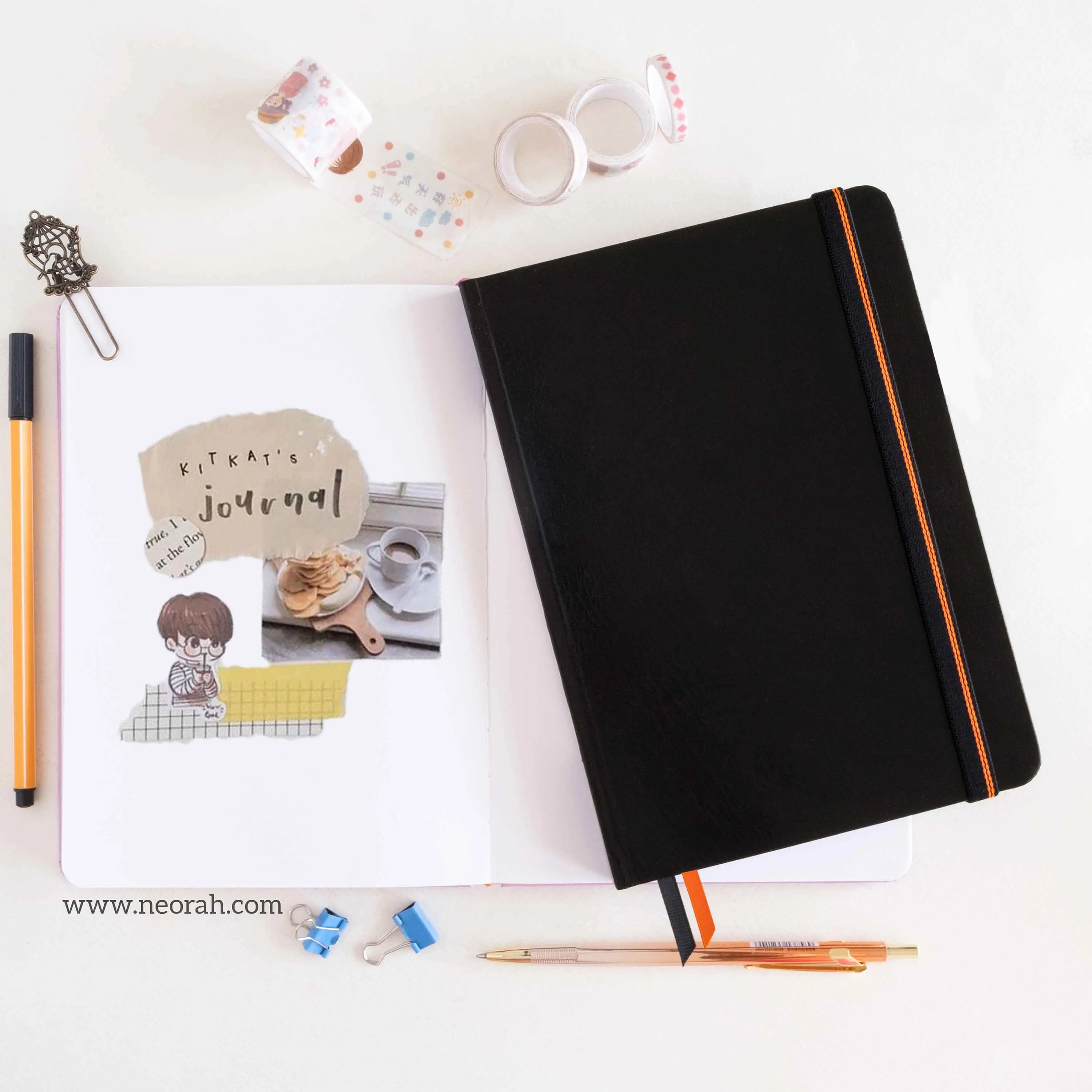 A5 - CLASSIC JOURNAL NOTEBOOK - HARDCOVER
