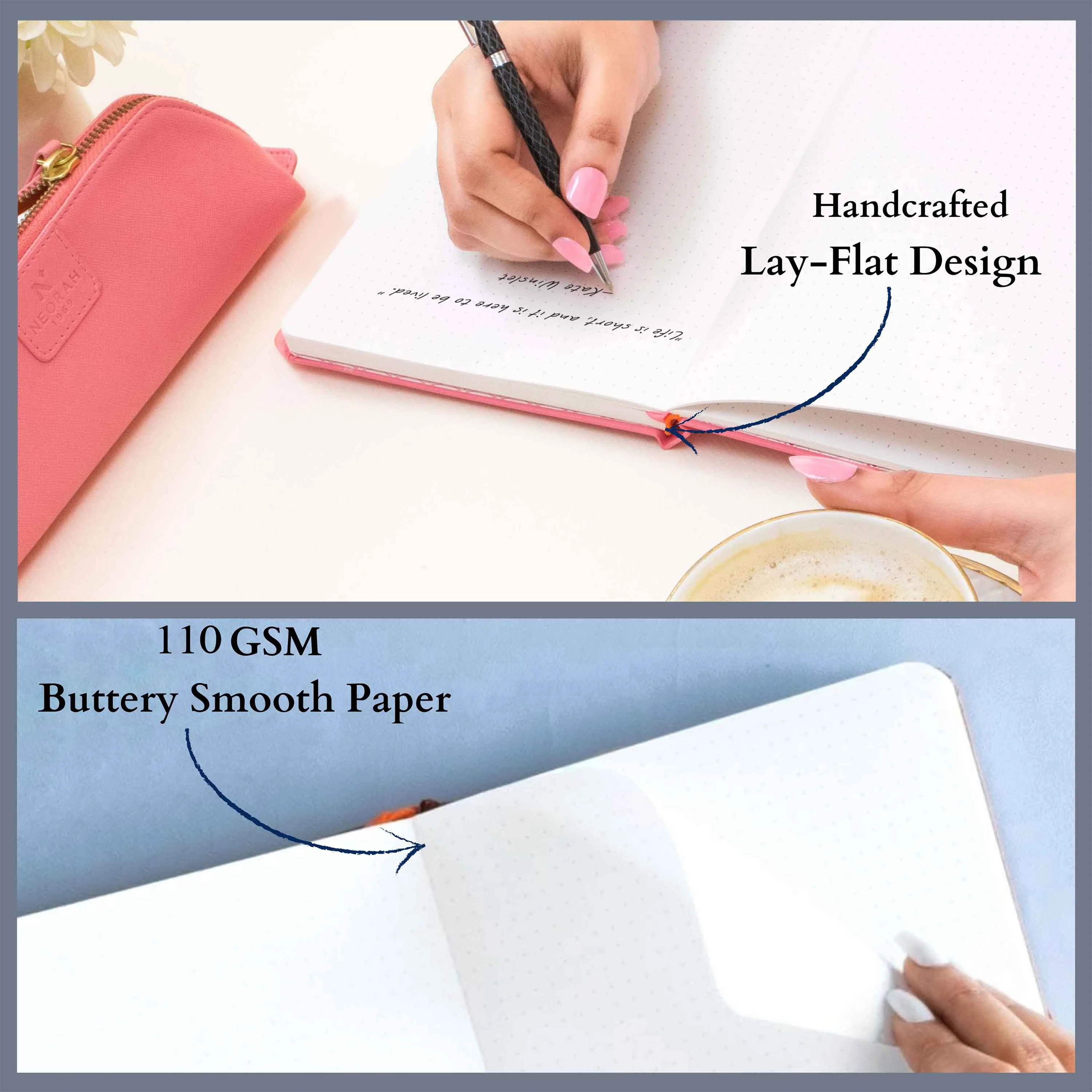 A5 - CLASSIC JOURNAL NOTEBOOK - HARDCOVER