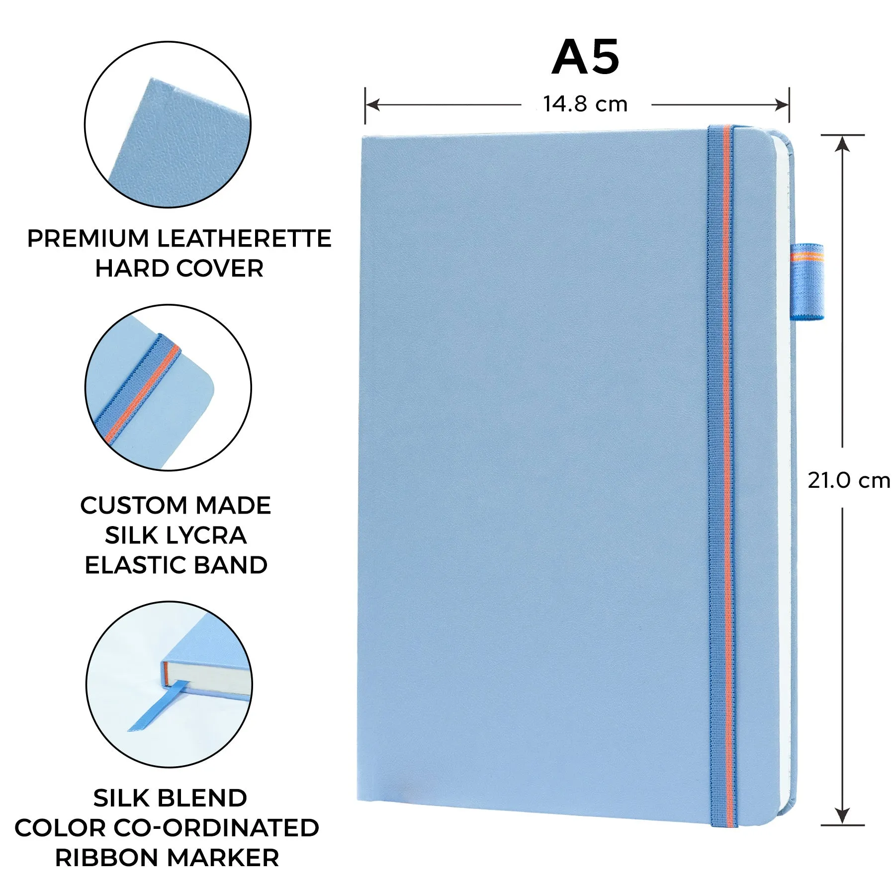 A5 - CLASSIC JOURNAL NOTEBOOK - HARDCOVER