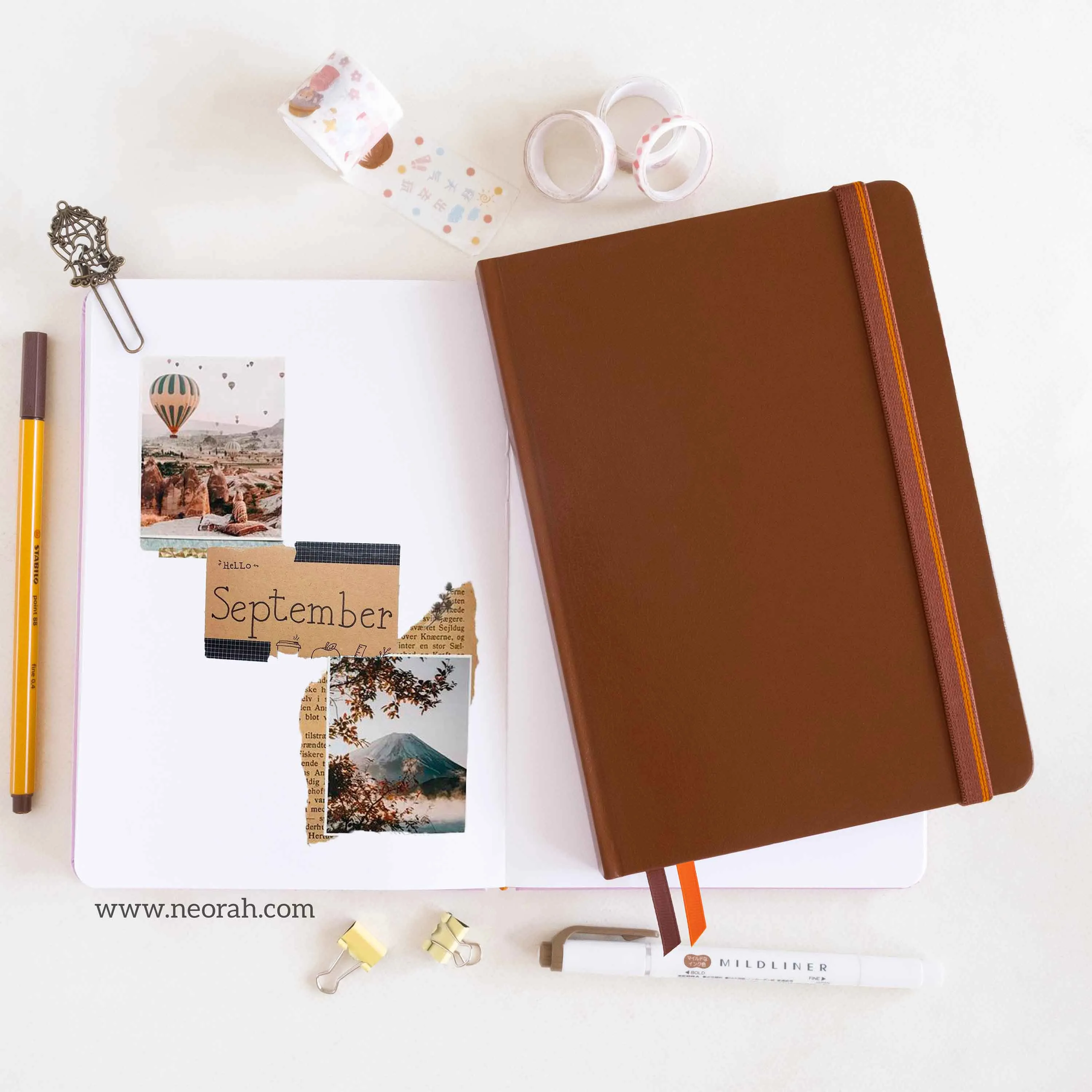 A5 - CLASSIC JOURNAL NOTEBOOK - HARDCOVER