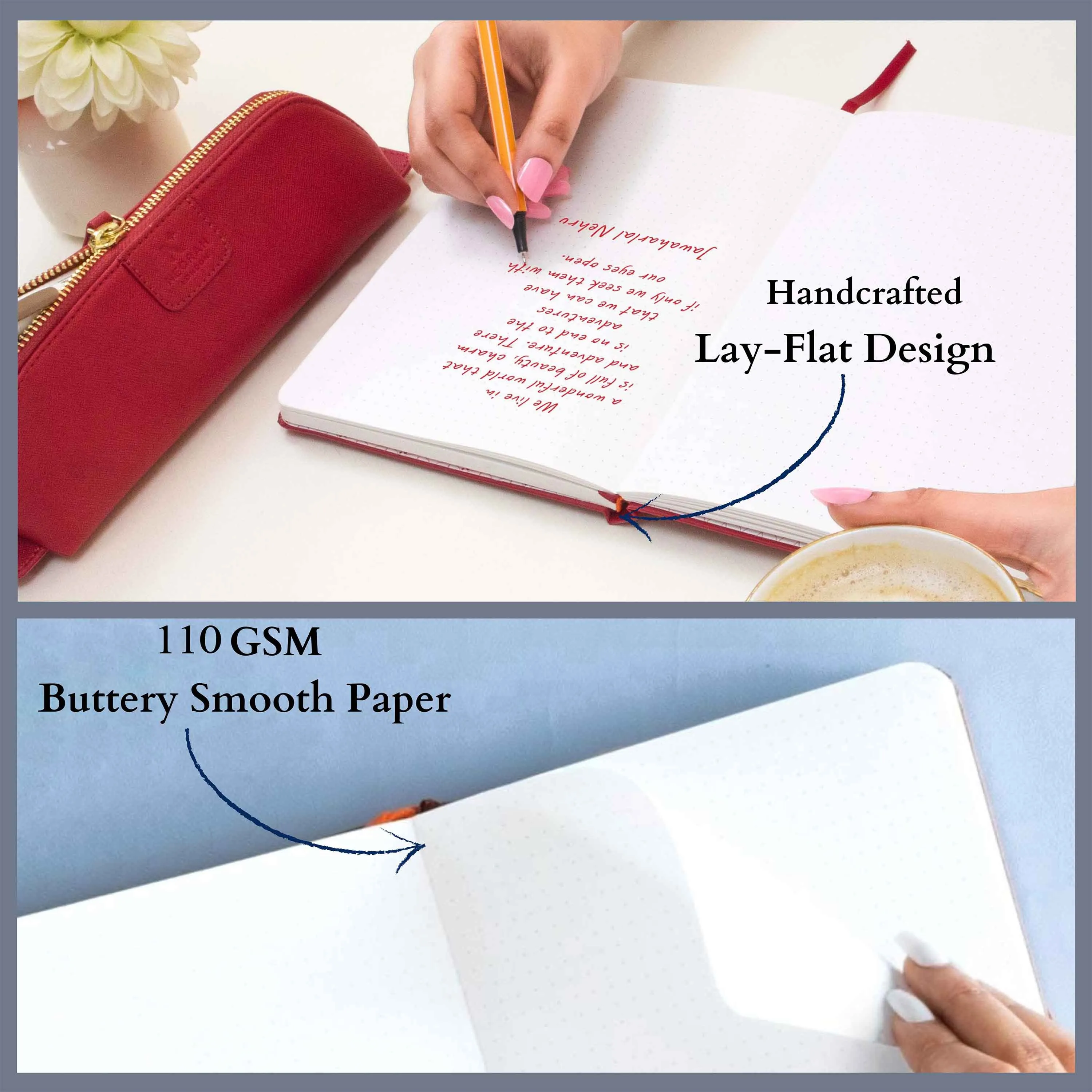 A5 - CLASSIC JOURNAL NOTEBOOK - HARDCOVER
