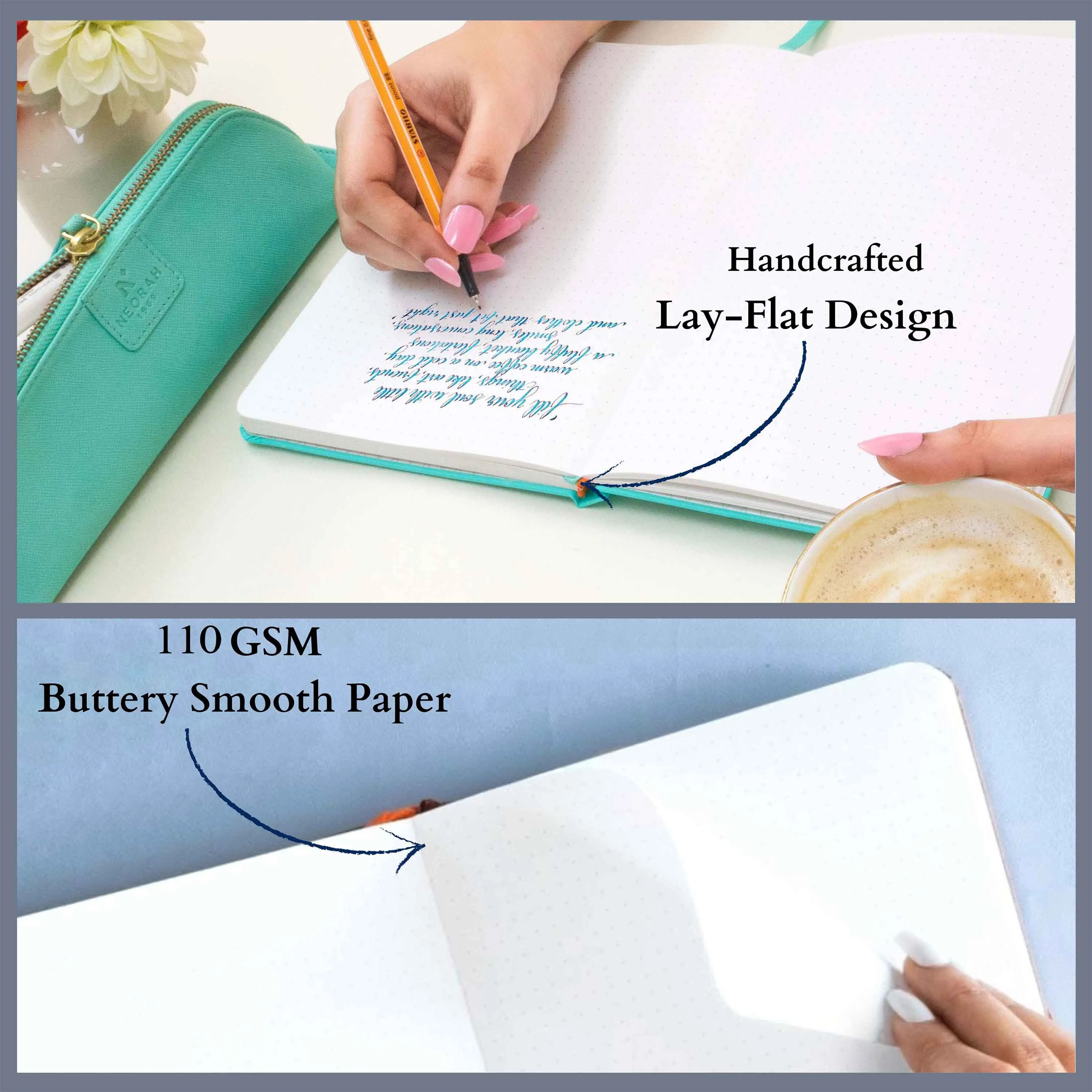 A5 - CLASSIC JOURNAL NOTEBOOK - HARDCOVER