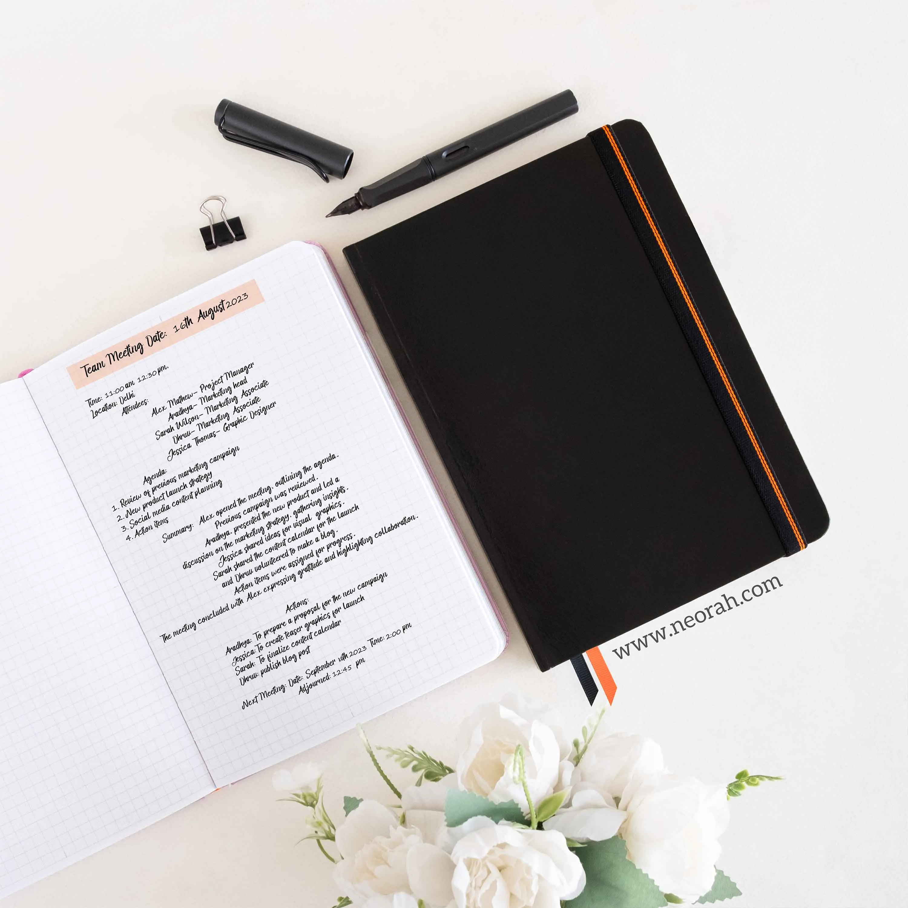 A5 - CLASSIC JOURNAL NOTEBOOK - HARDCOVER