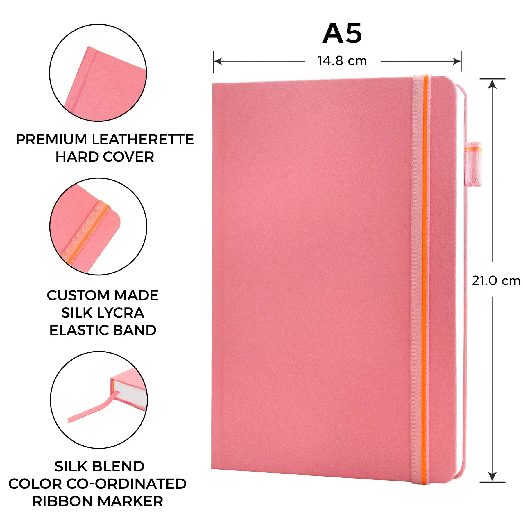 A5 - CLASSIC JOURNAL NOTEBOOK - HARDCOVER