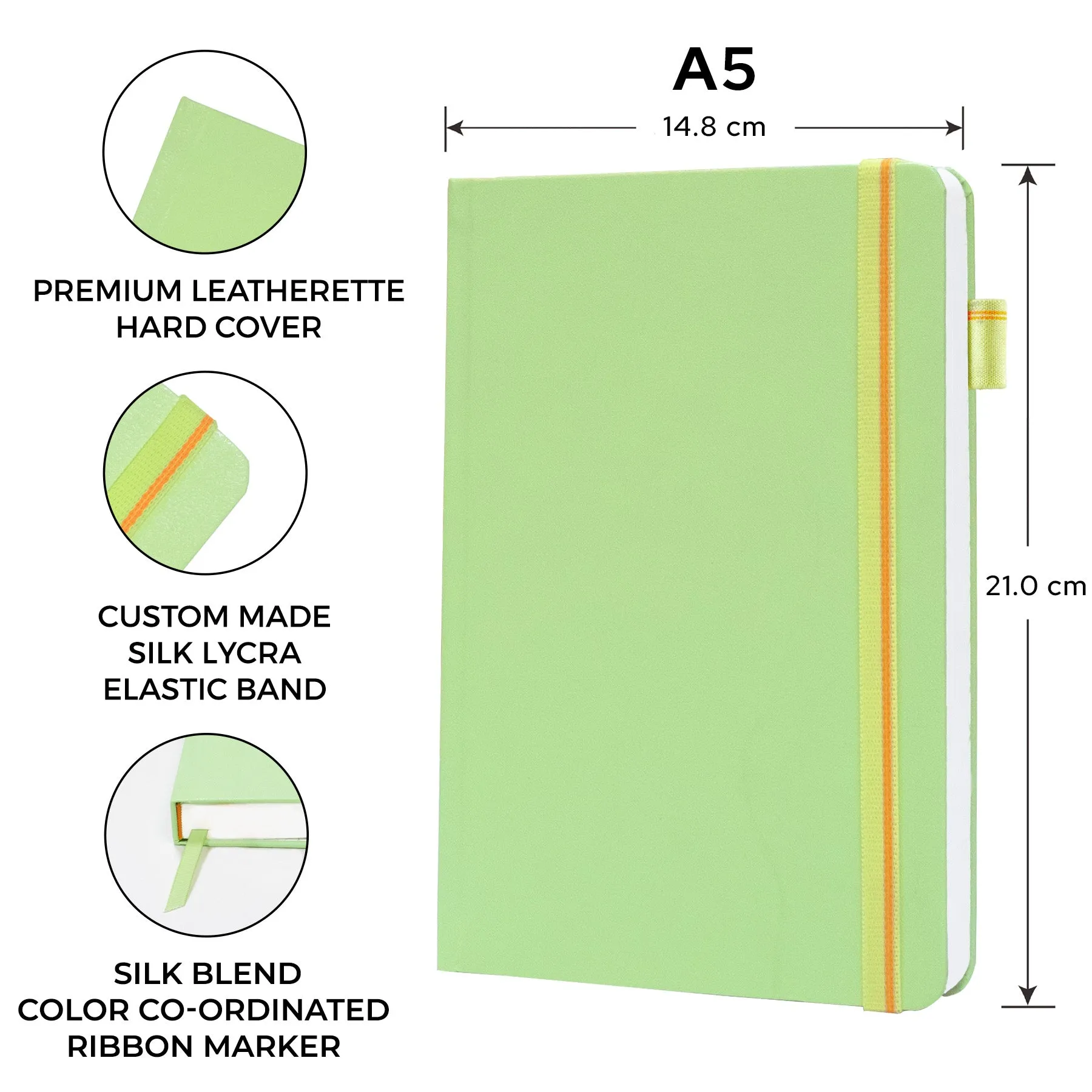 A5 - CLASSIC JOURNAL NOTEBOOK - HARDCOVER