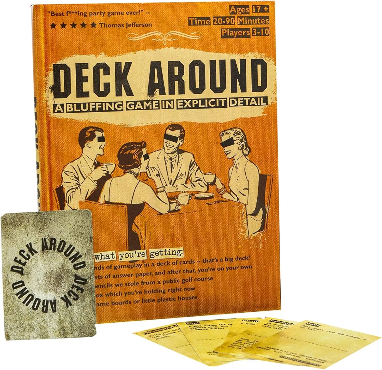Adult Party Game with Over 100 Rounds (Card Game)