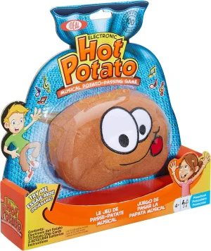 ALEX Toys Ideal Hot Potato Electronic Musical Passing Kids Party Game, Don’t Get Caught With the Spud When the Music Stops! Ages 4 , 2-6 Players, Brown