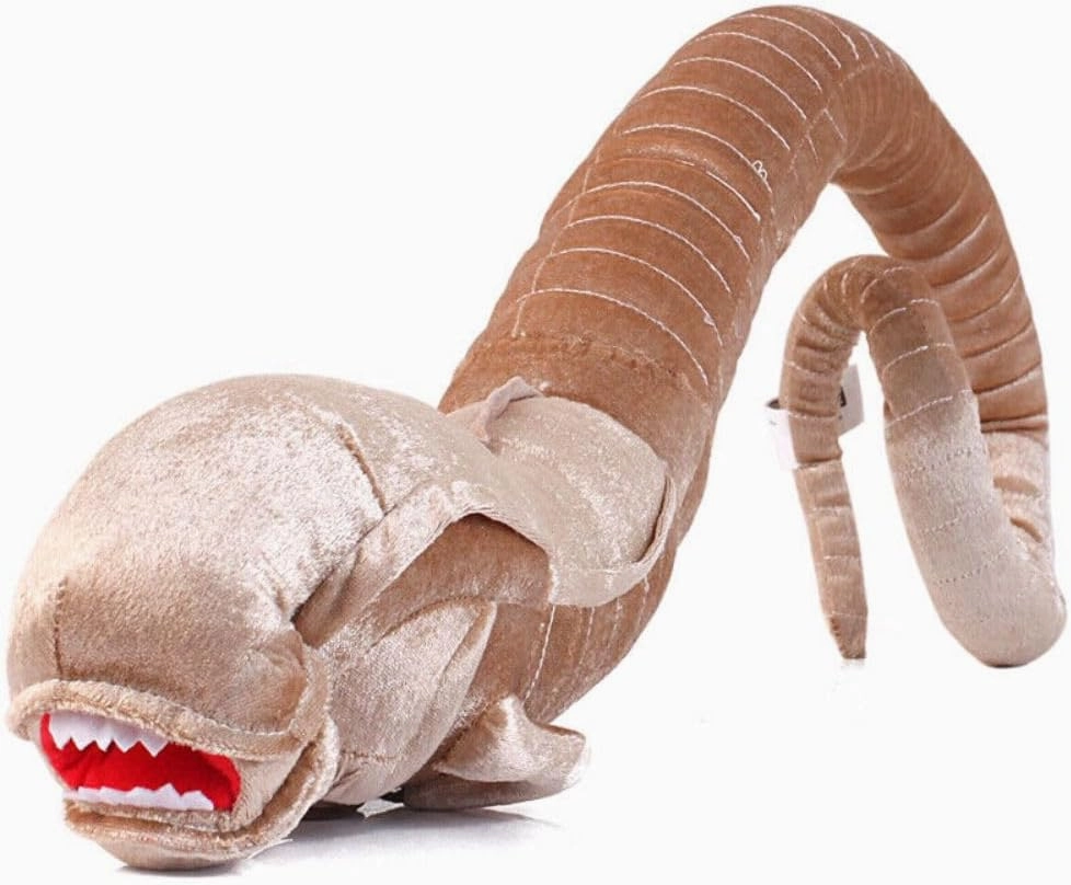 Alien Plush Toy Prometheus Stuffed Animal for Fans of The Classic Horror Film - Get Your Claws on The Scariest Softie (Chestburster)