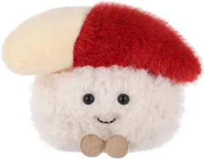 Apricot Lamb Arctic Shellfish Sushi Stuffed Animals for Kids, Soft Cute Plush Toys for Baby Girl and Boy, 3.5 Inches