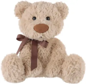 Apricot Lamb Bear Plush Stuffed Animals for Kids, Soft Cute Plush Toys for Baby Girl and Boy, Fluffy Bear Brown 8.7 Inches
