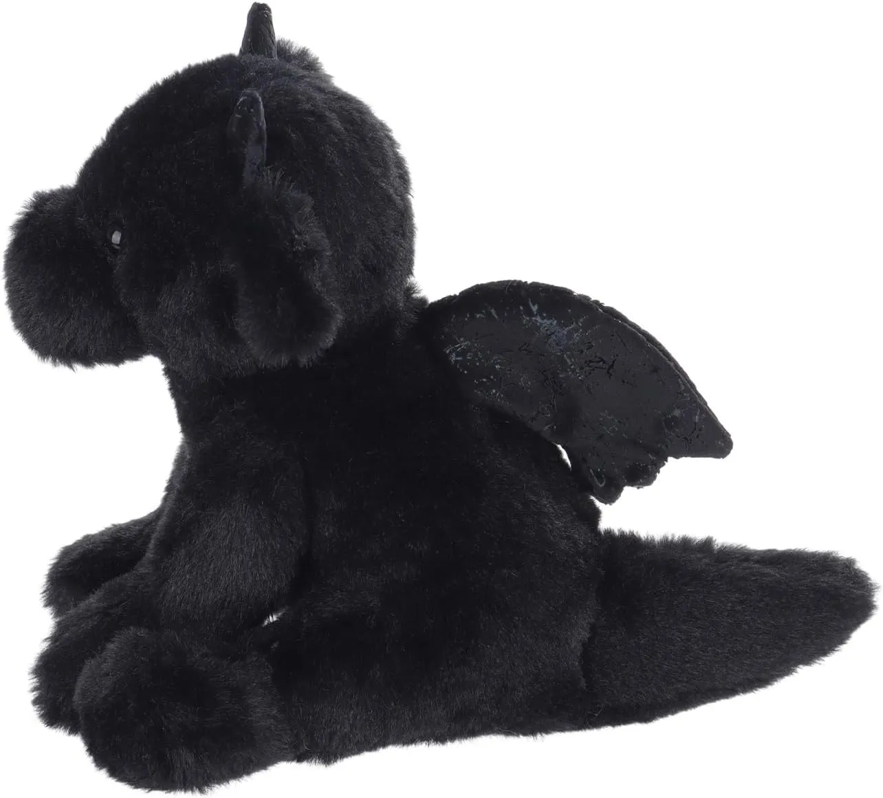 Apricot Lamb Black Dragon Plush Stuffed Animals for Kids, Soft Cute Plush Toys for Baby Girl and Boy, Fluffy Black Dragon Black