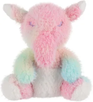 Apricot Lamb Fantastic Dream Eating Tapir Plush Stuffed Animals for Kids, Soft Cute Plush Toys for Baby Girl and Boy, Fluffy Fantastic Dream Eating Tapir Pink 7.1 Inches