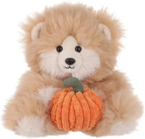 Apricot Lamb Greedy Bear Beibei Stuffed Animals for Kids, Soft Cute Plush Toys for Baby Girl and Boy, 7 Inches