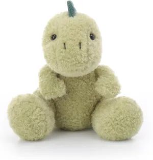 Apricot Lamb Velvet Dinosaur Stuffed Animals for Kids, Soft Cute Plush Toys for Baby Girl and Boy, 8 Inches