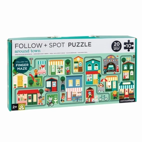 Around Town Follow & Spot Puzzle