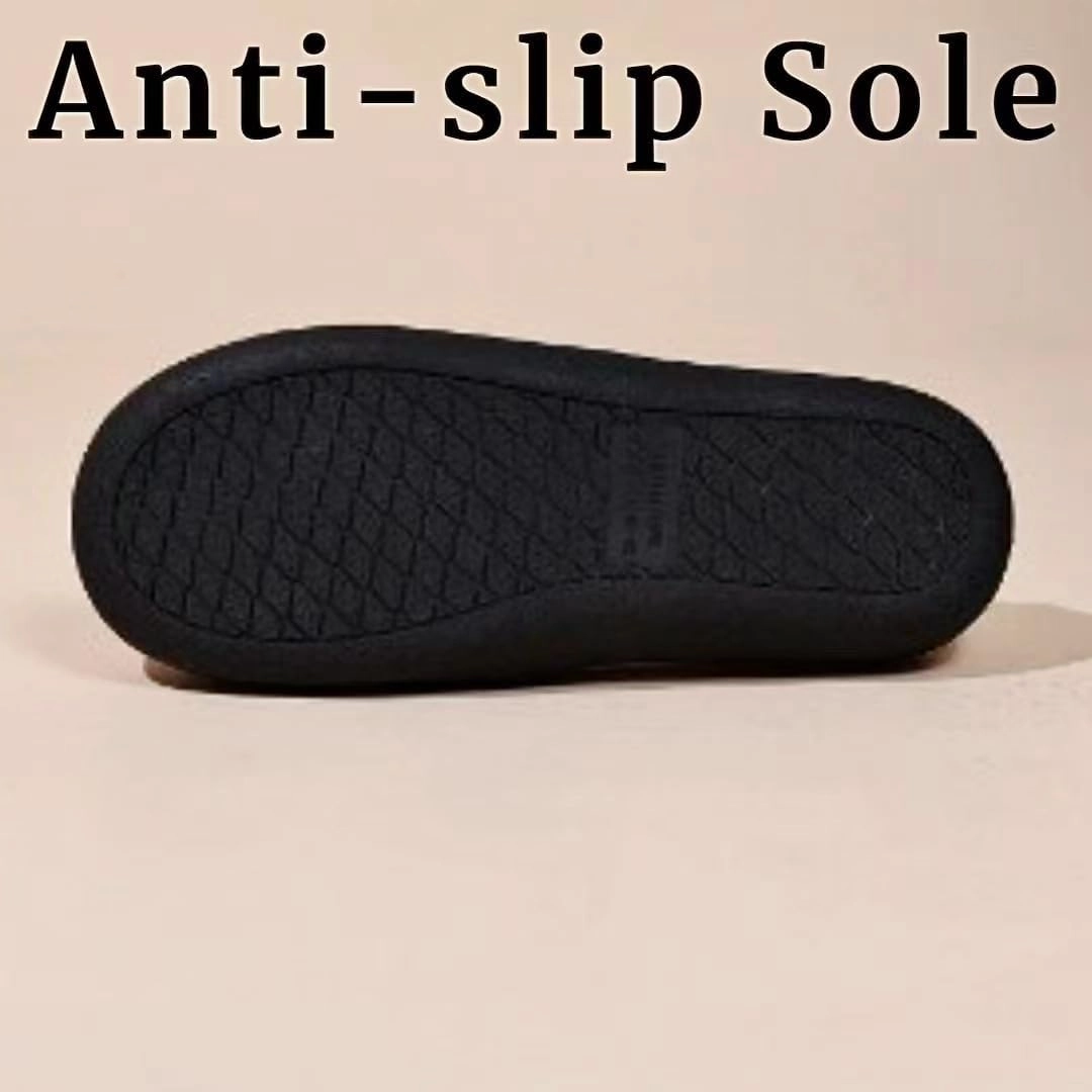 AuraGlor Unisex Moccasin Slippers for Women & Men – Cozy Faux Fur Lining, Memory Foam House Shoes, Non-Slip Rubber Sole, Classic Suede-Style Loafers for Indoor & Outdoor