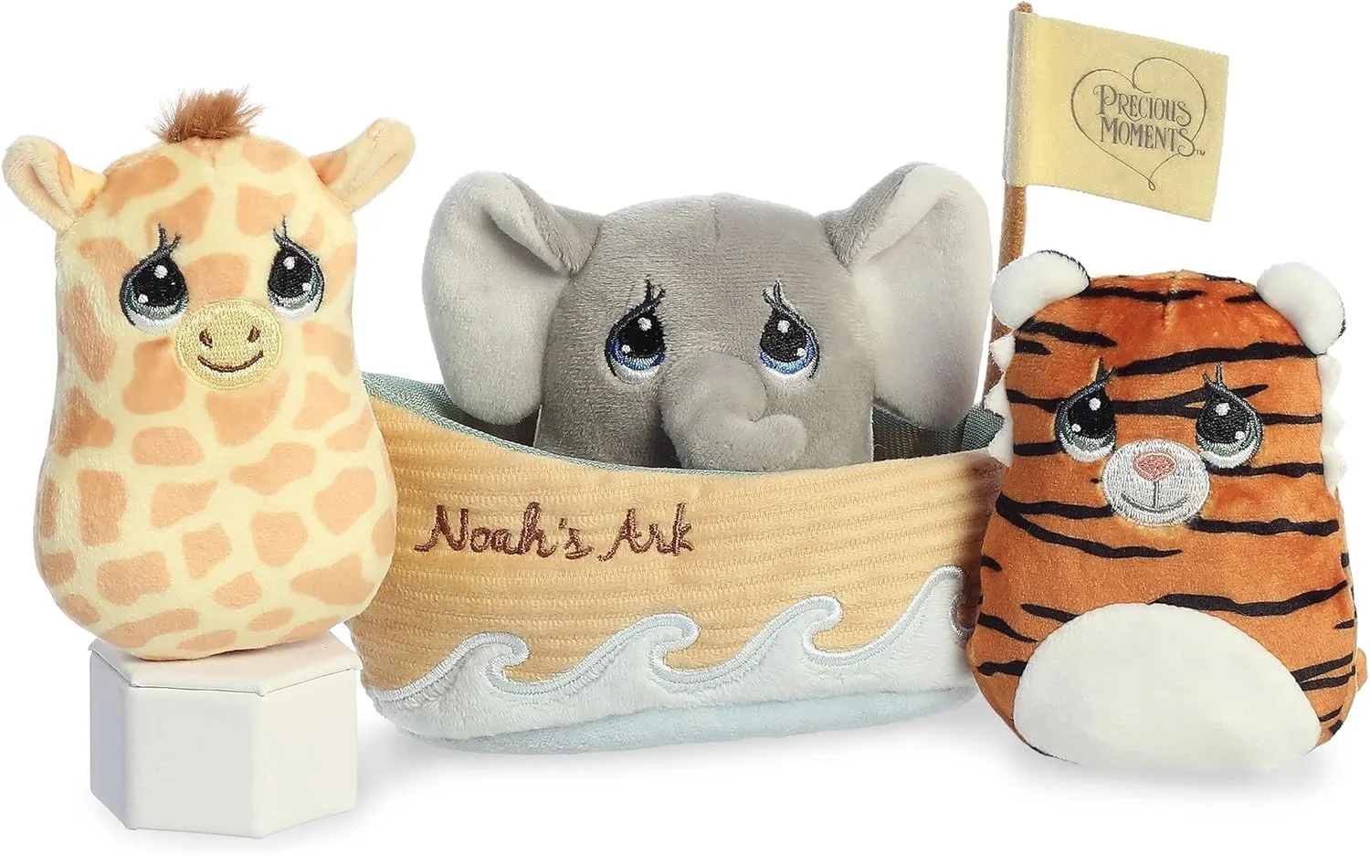 Aurora® Inspirational Precious Moments™ Noah's Ark Playset Stuffed Animal - Cherished Memories - Enduring Comfort - Multicolor 6 Inches