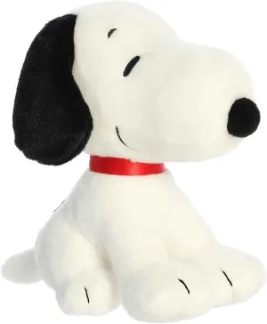 Aurora® Timeless Peanuts® Snoopy Stuffed Animal - Classic Characters - Lasting Memories - Seated 9 Inches