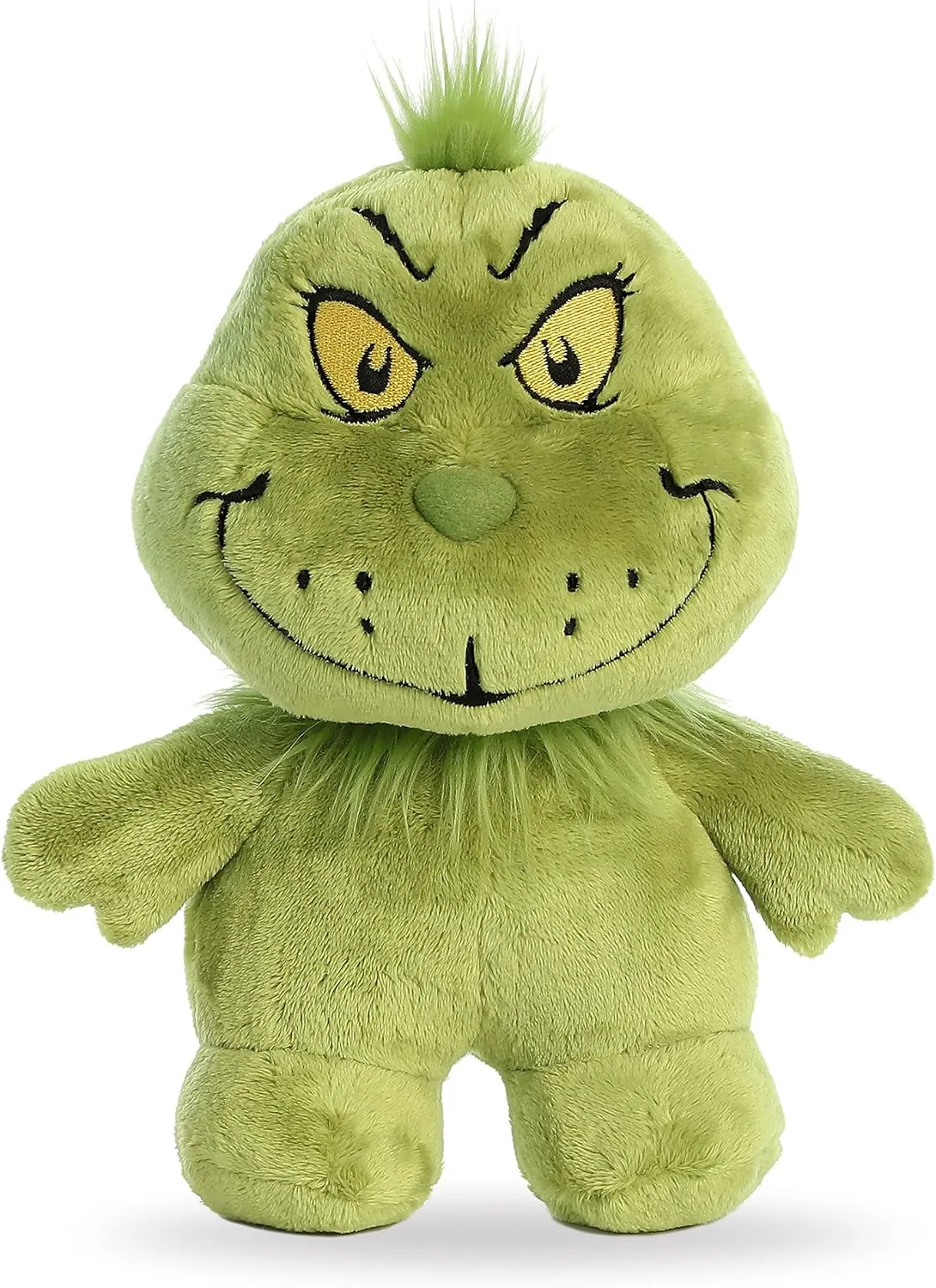Aurora® Whimsical Dr. Seuss™ Dood Plushie™ Grinch Stuffed Animal - Magical Storytelling - Officially Licensed - Green 8.5 Inches
