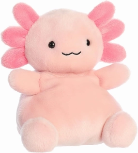 Aurora® Adorable Palm Pals™ Party Sized™ Ax Axolotl™ Stuffed Animal - Fun Collectible Plush for Kids and Adult Collectors - Perfect for Decorating Rooms and Birthday Gifts - Pink 8 Inches