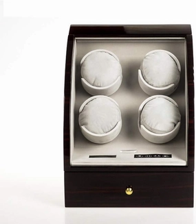 Automatic Watch Winder,Quad Shaker Mechanical Box, Advanced Control and Quiet Motor, LCD Digital Touch Display, 3 Jewelr