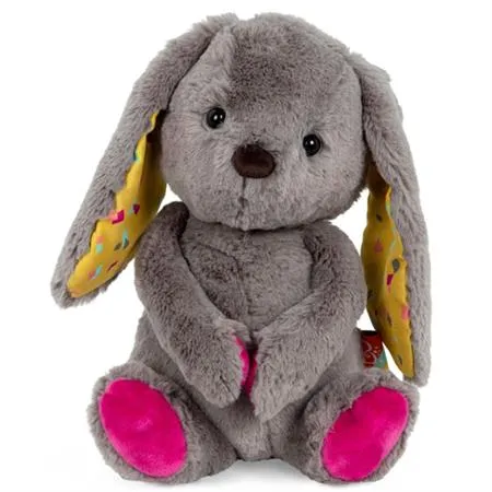 B. Happy Hues Classic Plush Bunny - Dark Grey