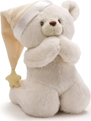 Baby GUND Prayer Teddy Bear Musical Stuffed Animal Plush, 8"