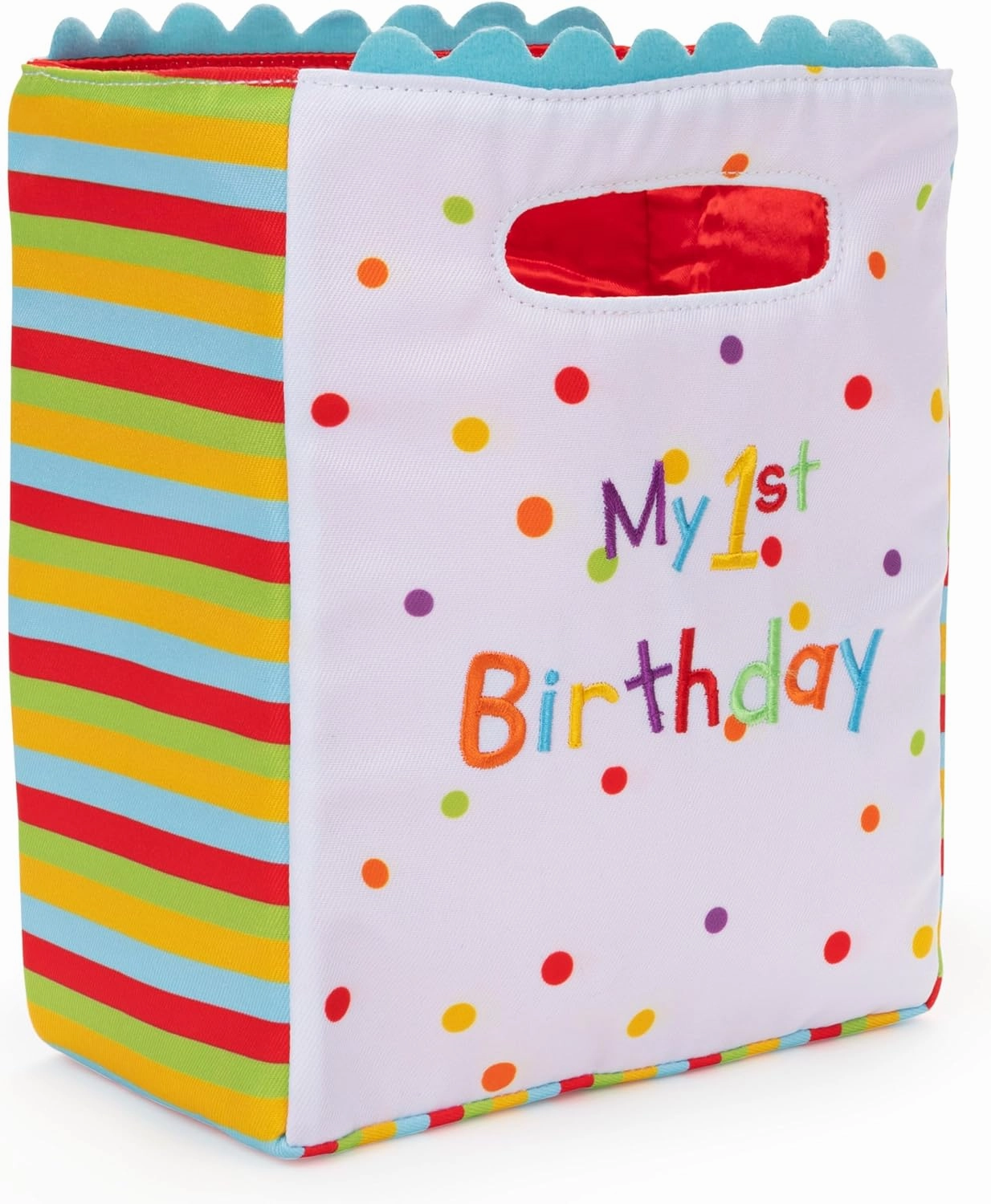 Baby GUND, My First Birthday-Themed 5-Piece Plush Playset, Sensory Toys for Babies, 8”