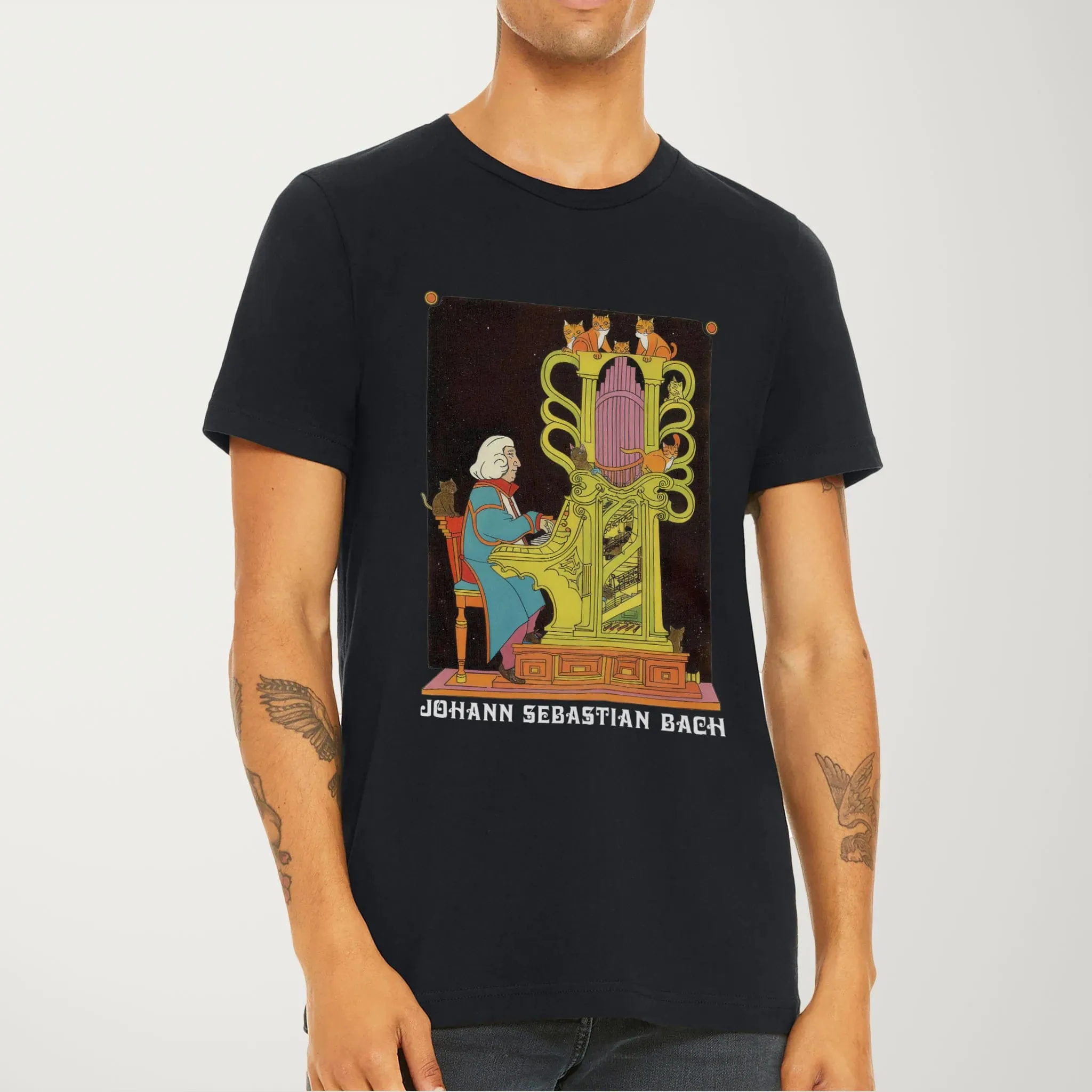 Bach: Organ Cats T-Shirt