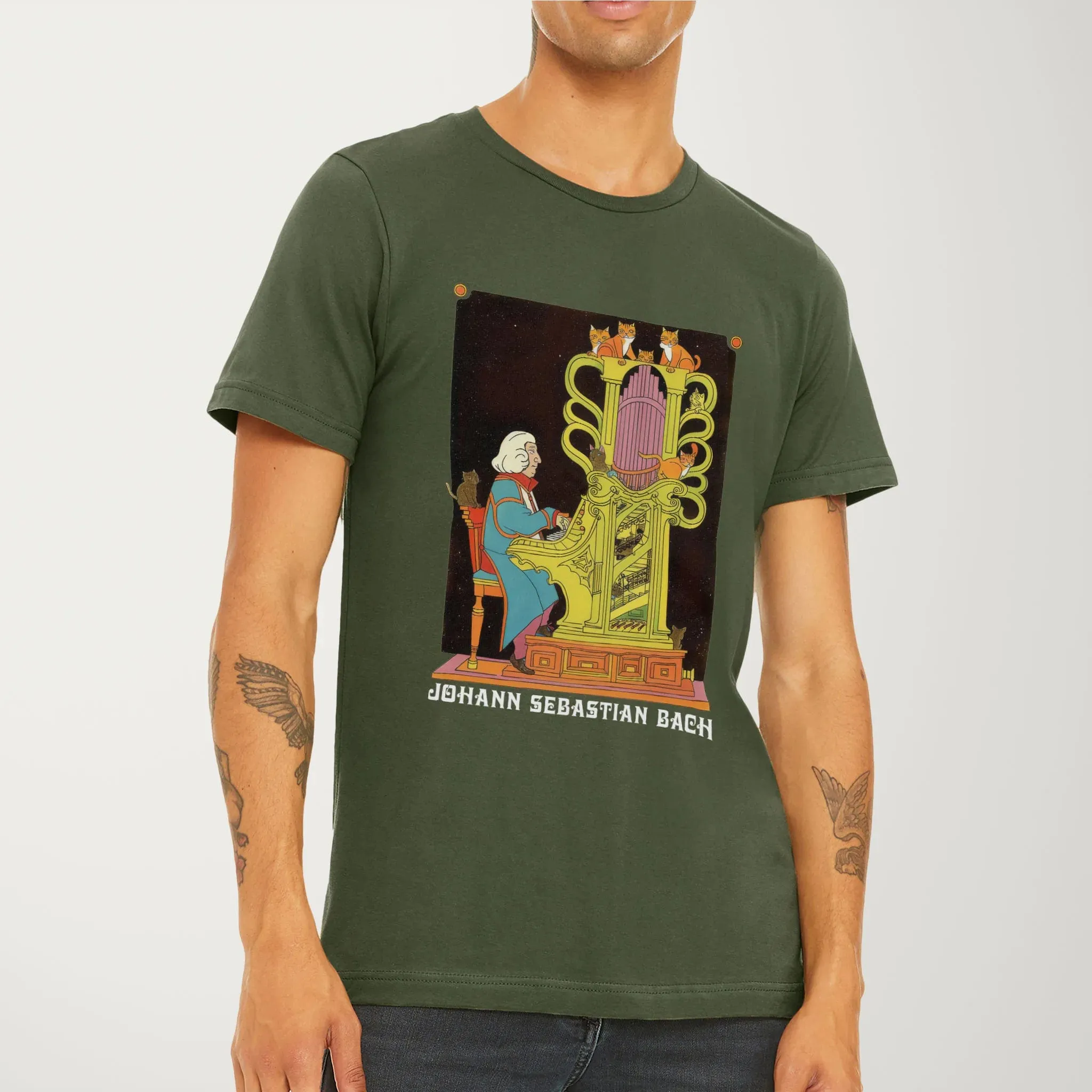 Bach: Organ Cats T-Shirt